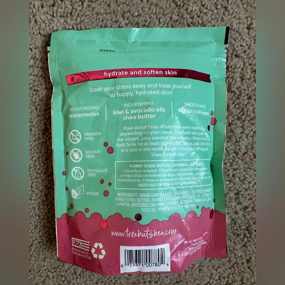 Tree Hut Watermelon Moisturizing Bath Soak
